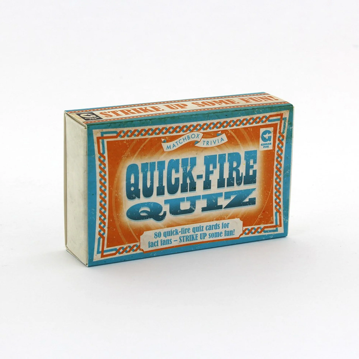 Quick-Fire Quiz Matchbox Trivia