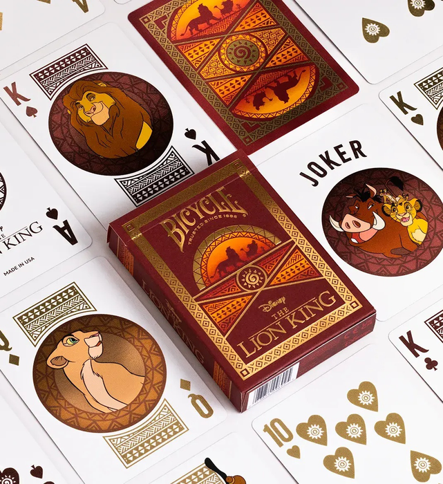 Bicycle Playing Cards - Disney Lion King (UD)