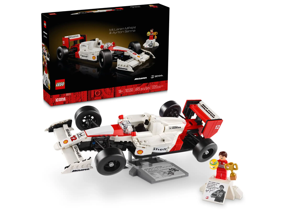 McLaren MP4/4 & Ayrton Senna V39 - Icons (10330)