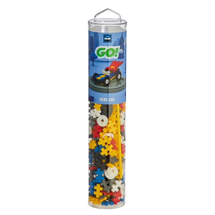 Plus-Plus - Tube Go - Color Cars Hero - 200pc