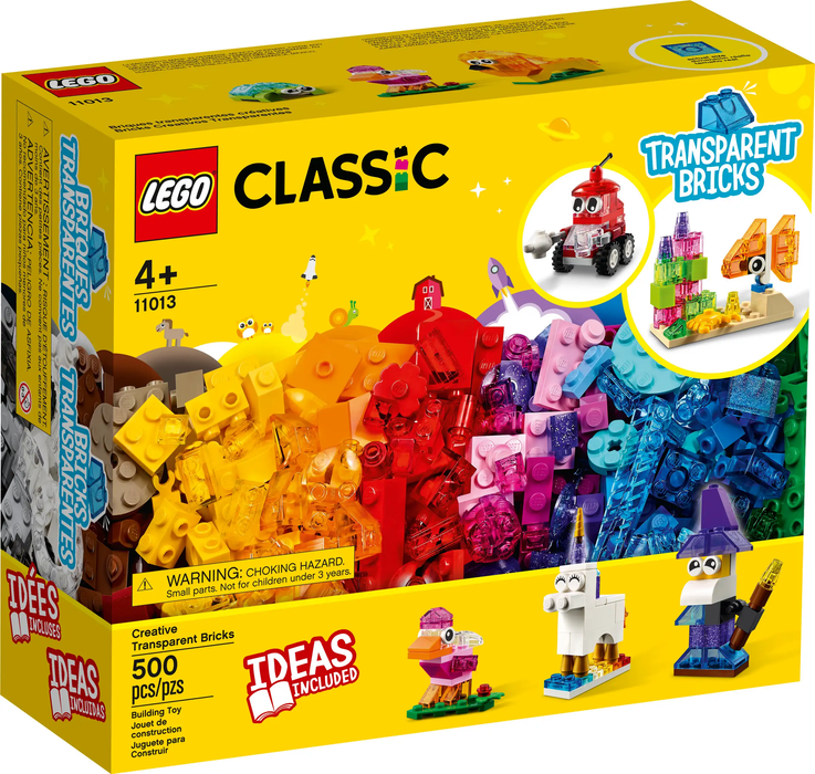 Creative Transparent Bricks - Classic 4+ (11013)