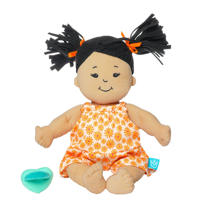 Baby Stella Beige Doll w/ Black Ponytails