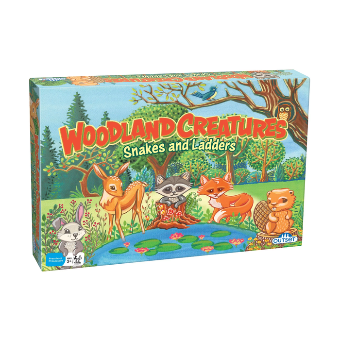 Woodland Creatures Snakes and Ladders