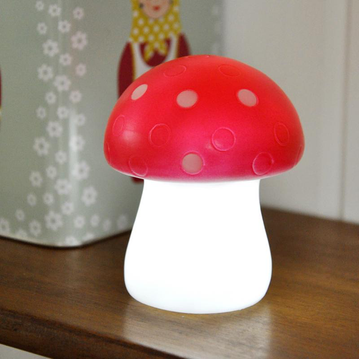 Night Light - Red Toadstool