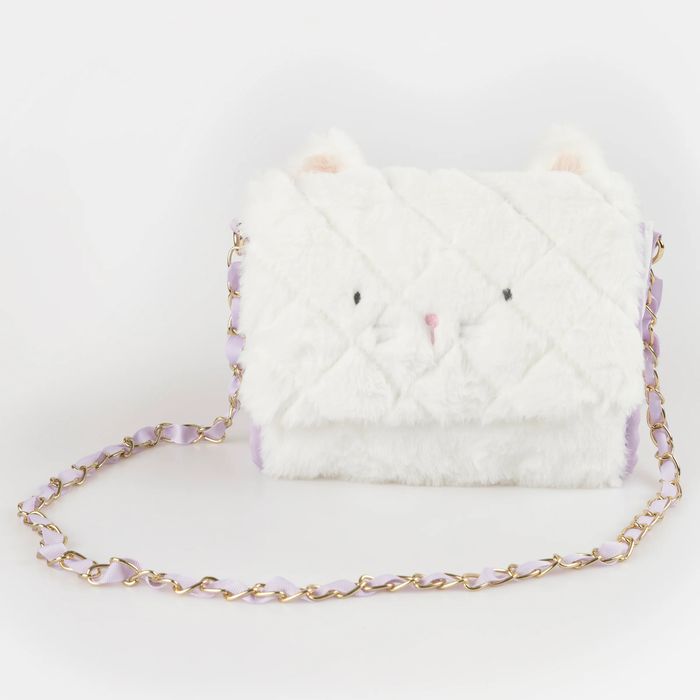 Plush Cat Handbag