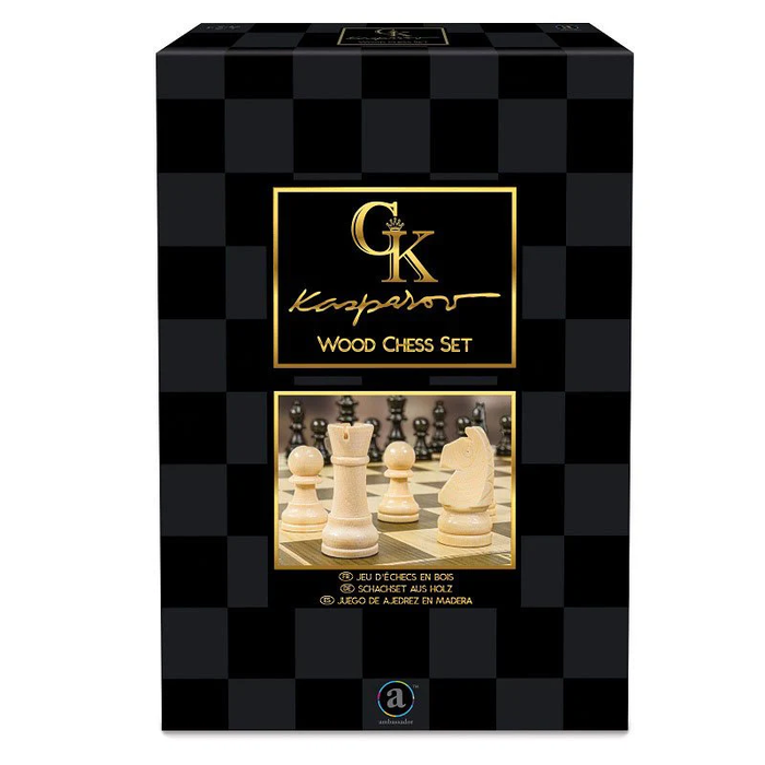 Kasparov - Wood Chess Set