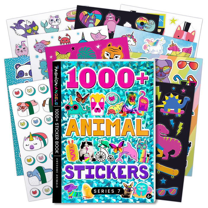 Fashion Angels - 1000+ Sticker Book - Animals