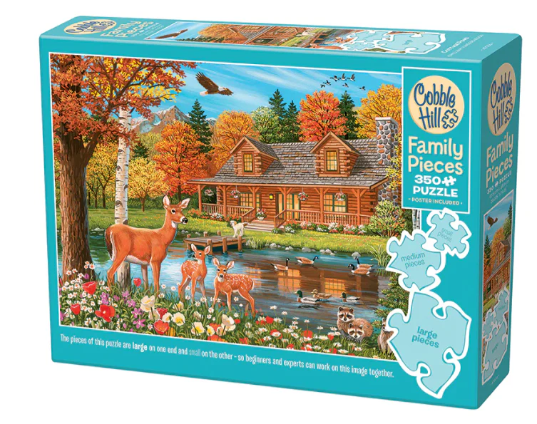 CH - Cottage Pond (Family Pieces) - 350pc (47036)