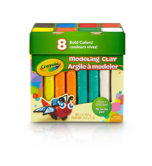 Modeling Clay - Bold Colours (8pc)