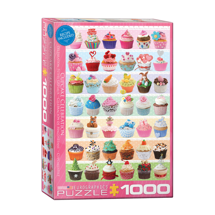 E - Cupcake Celebration - 1000pc (6000-0586)