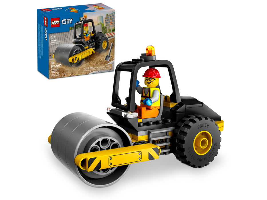 Construction Steamroller - City Vehicles (60401)