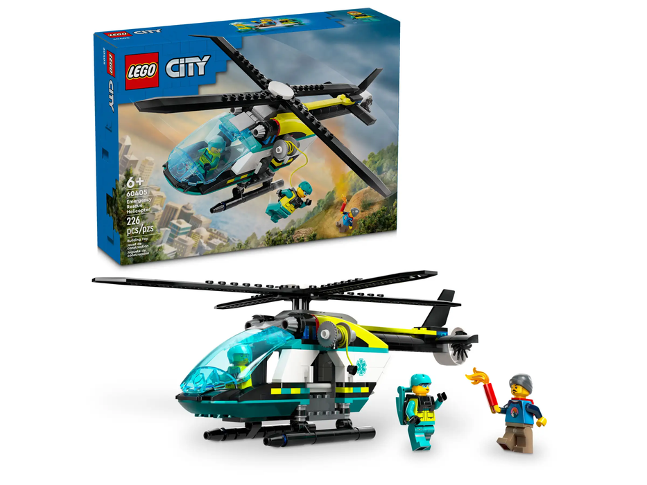 Emergency Rescue Helicopter - City Vehicles (60405)