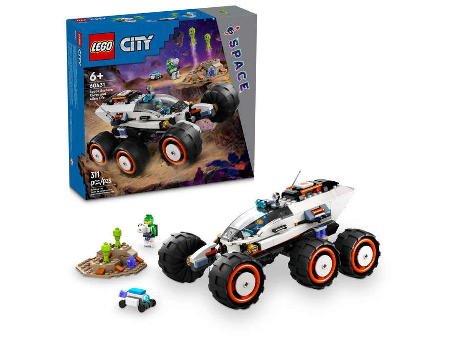 Space Explorer Rover and Alien Life - City Space (60431)