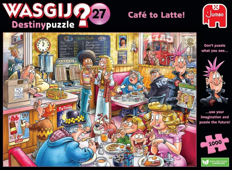 Wasgij - Cafe to Latte (D27) - 1000pc (70-00332)