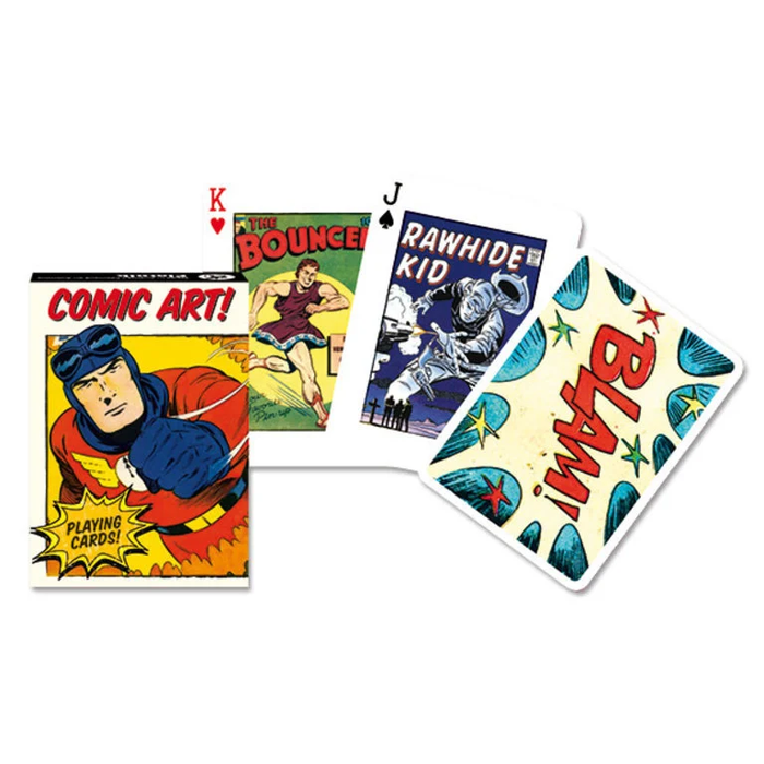 Piatnik - Playing Cards - Comic Art (81-01616)