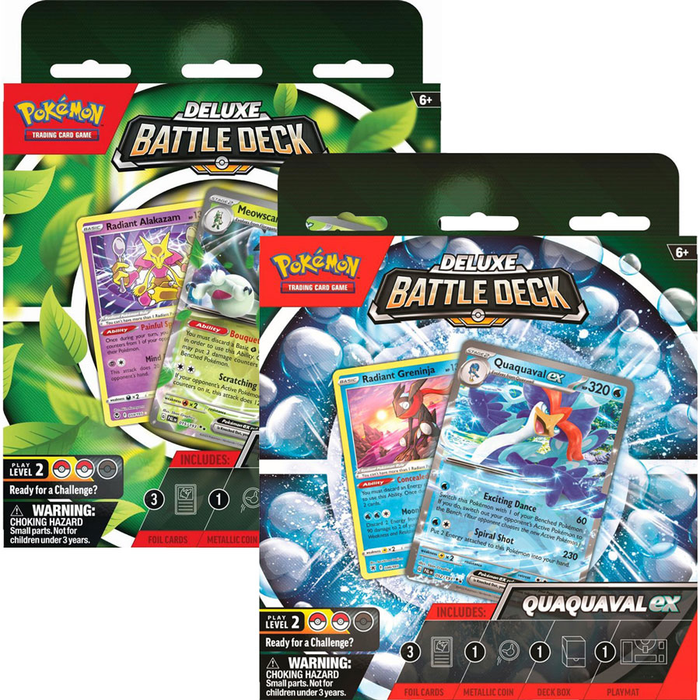 Pokemon Deluxe Battle Decks Meowscarada/Quaquaval (85258)