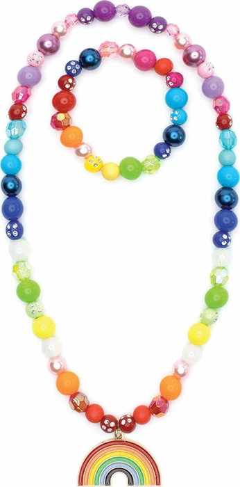 Necklace Set - Double Rainbow, 2pc (86126)