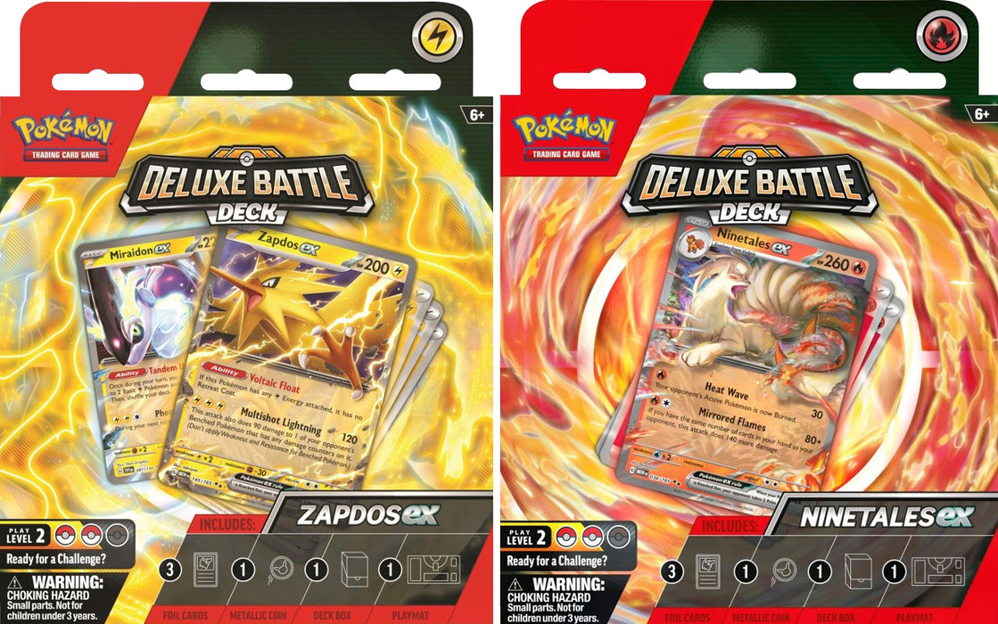 Pokemon Battle Decks Ninetales/Zapdos EX (85600)