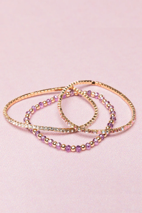 Boutique Enchanted Elegance Bracelets, 3pcs (90018)