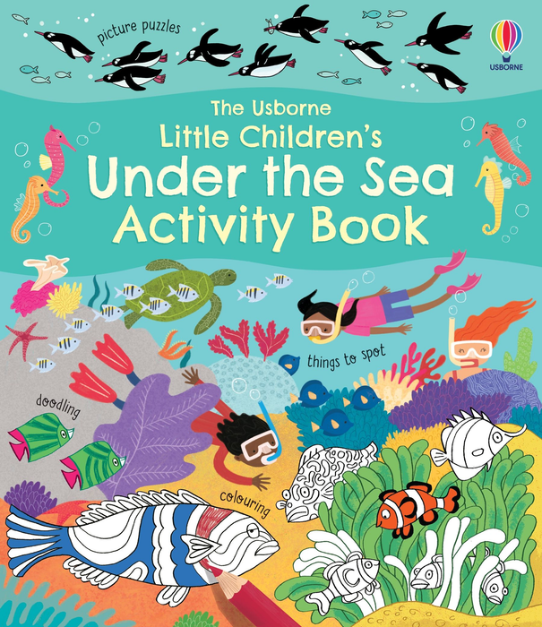 USB - Little Children's Under the Sea Activity Book