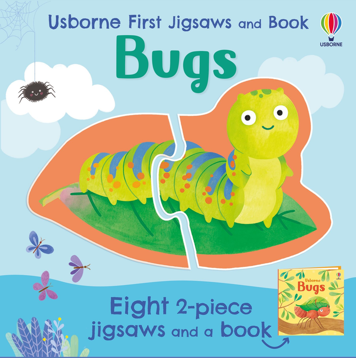 USB - First Jigsaws Bugs - 8 X 2pc (PB)