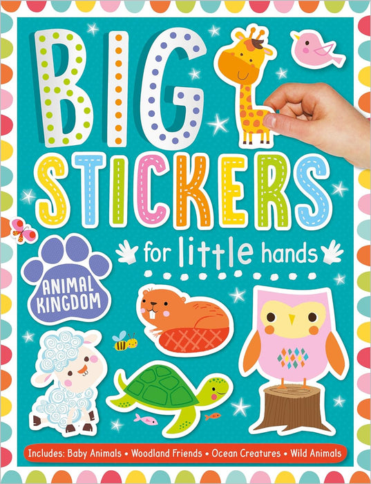 MBI - Big Stickers for Little Hands Teal - PB