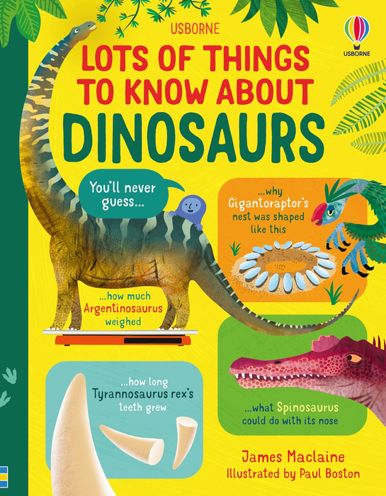 USB - Lots of things to know about Dinosaurs (HC)