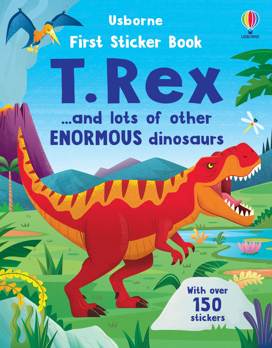 USB - First Sticker Book T. Rex and other Enormous Dinos