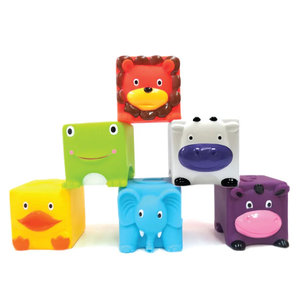 Soft and Squeezy Critter Blocks