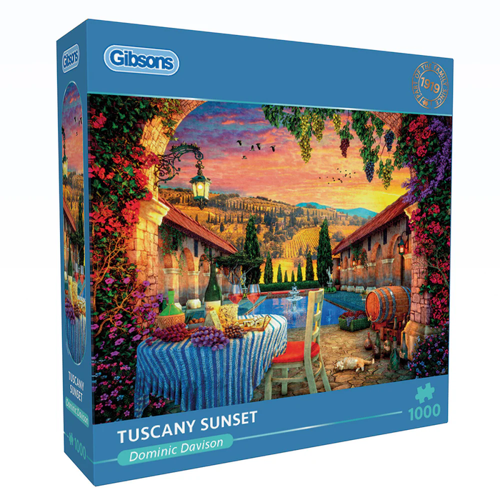 G - Tuscany Sunset - 1000pc (GIBG6386)