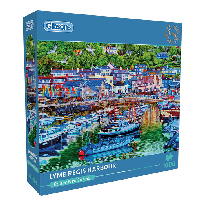 G - Lyme Regis Harbour - 1000pc (GIBG6392)