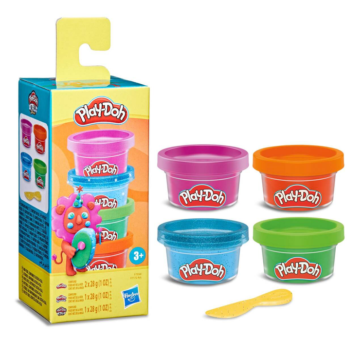 Play-Doh Mini Color Pack of 4 x 1oz (EV)