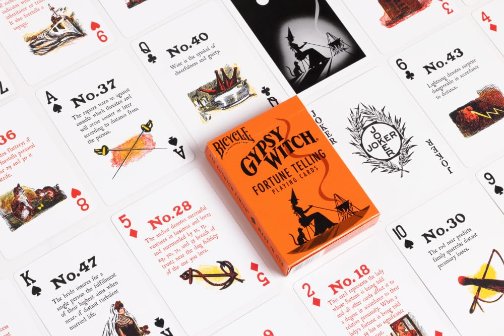 Bicycle Playing Cards - Witch Fortune Telling Cards (LR)