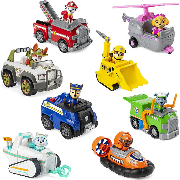 Paw Patrol - Primary Fig/Vehicles Assorted (EV)