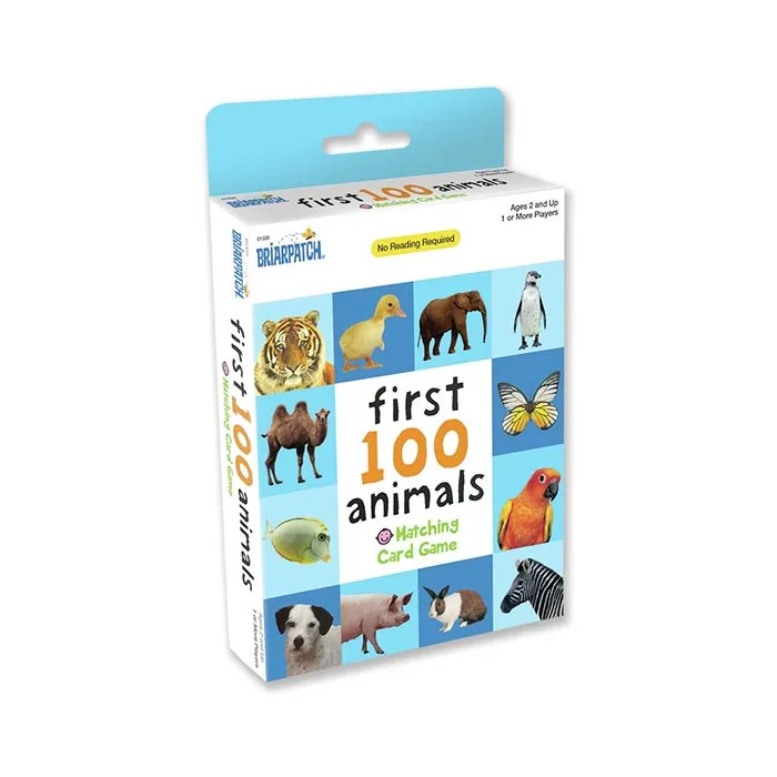 Briarpatch - First 100 - Animals - Card Game (EV)