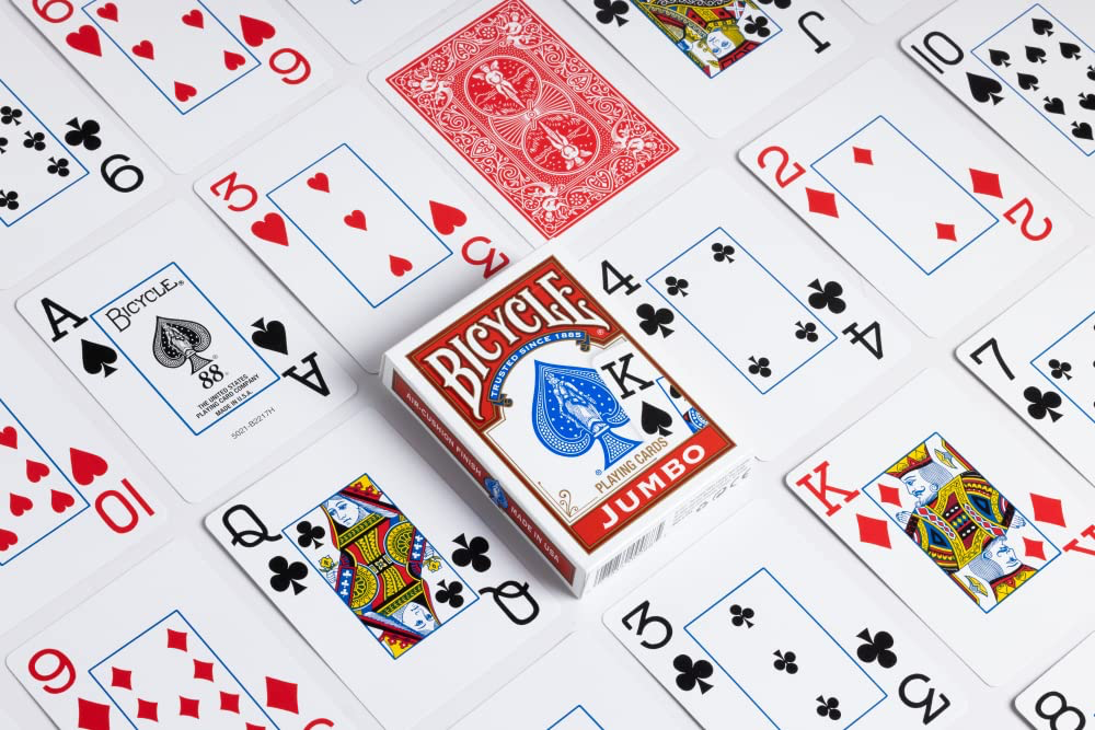 Bicycle Jumbo Index Playing Cards (EV)