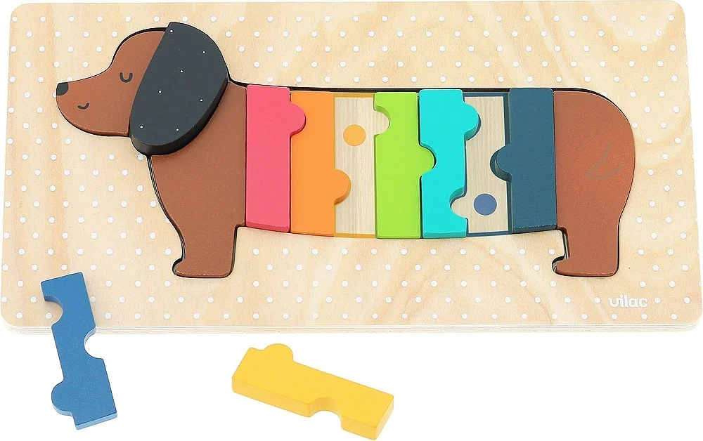 Wooden Dog Puzzle - Andy Westface (V7412)