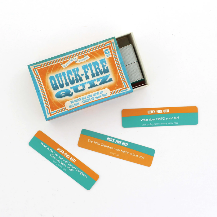 Quick-Fire Quiz Matchbox Trivia