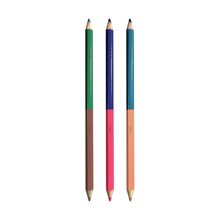 2 Of A Kind Double-Ended Coloured Pencils - REVAMP (128-177)