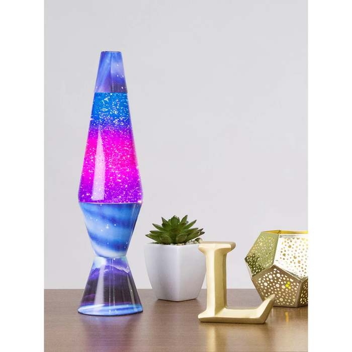 Lava Lamp: 14.5 in. - Glitter/Tri-Colour/Northern Lights