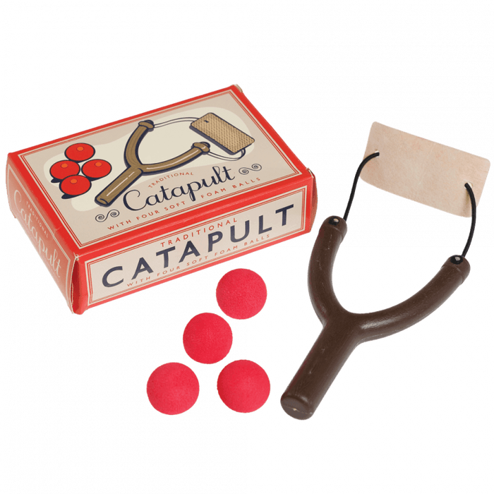 Catapult Toy w/ 4 Foam Balls