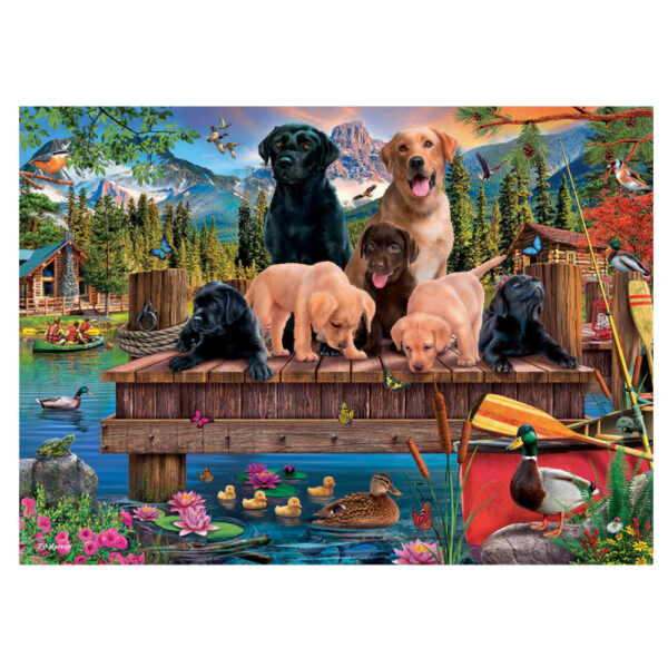 CH - Pups and Ducks (Family Pieces) - 350pc (47038)