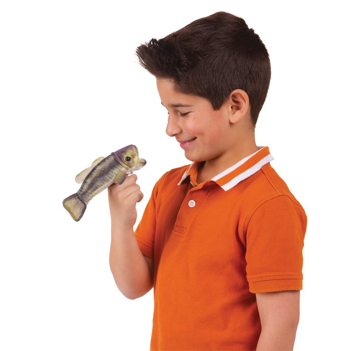 Large Mouth Bass - Mini (8008) - Finger Puppet