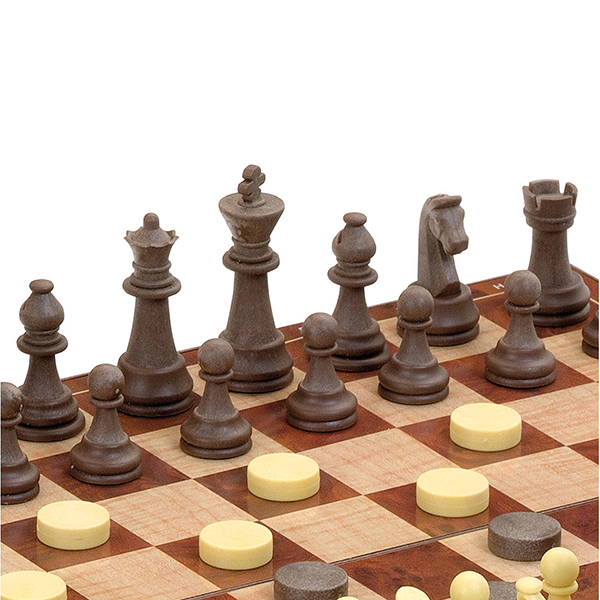 Chess & Checkers - Magnetic Folding Set, Plastic (97-0455)