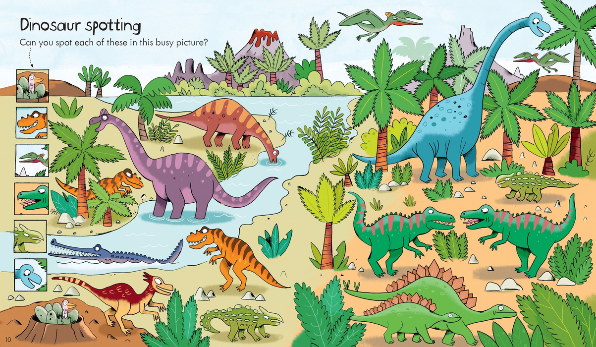 USB - Little Children's Dinosaur Activity Book