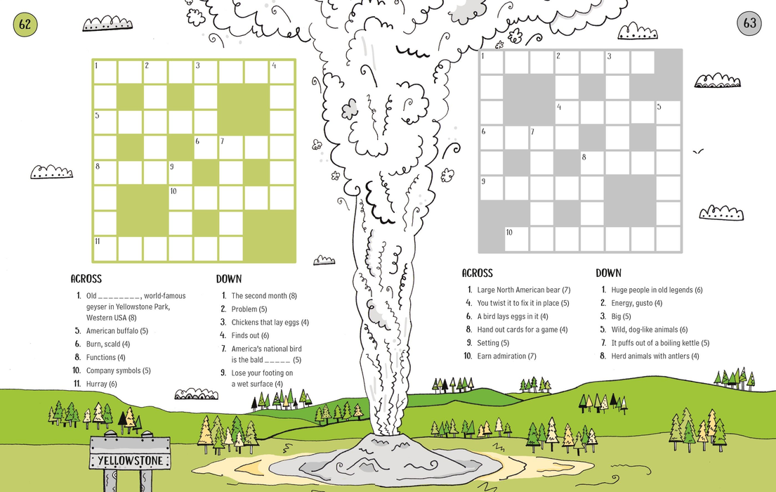 USB - 100 Children's Crosswords Planet Earth