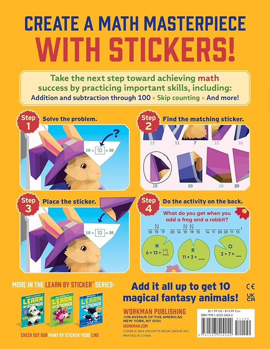 Learn by Sticker: More Addition & Subtraction - BE