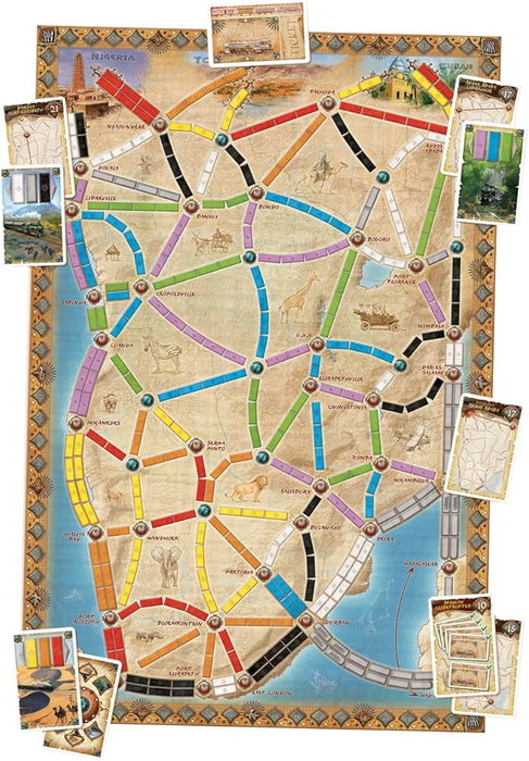 Ticket to Ride: Map #3 - Africa