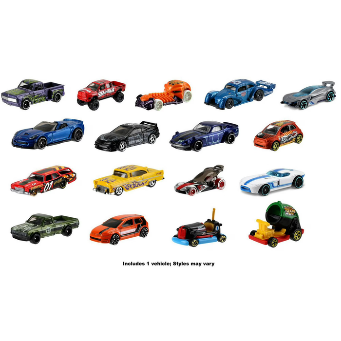 Hot Wheels - 1:64 Diecast - Basic Cars Asst. (EV)