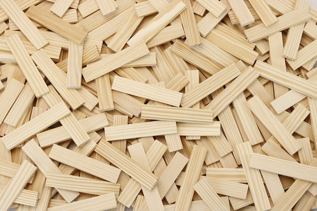 Wood Set 100 pcs Natural - Vilac